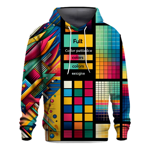 Geometric Pop Art Hoodie