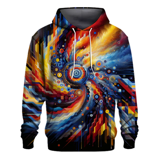 Artful Geometric Fusion Hoodie