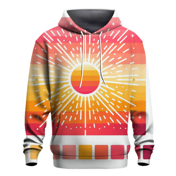 Sunkissed Coral Hoodie