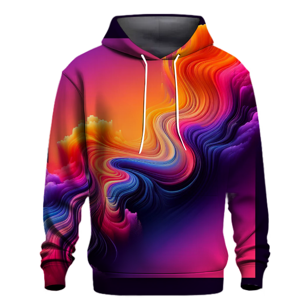 Radiant Sunset Fusion Hoodie