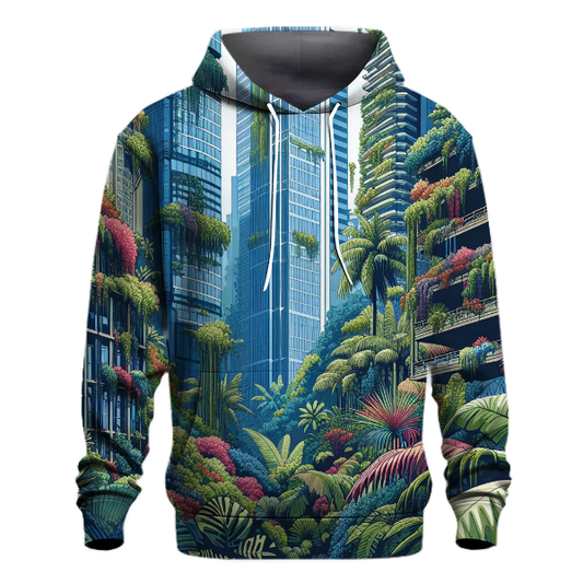 Urban Jungle Flora Hoodie