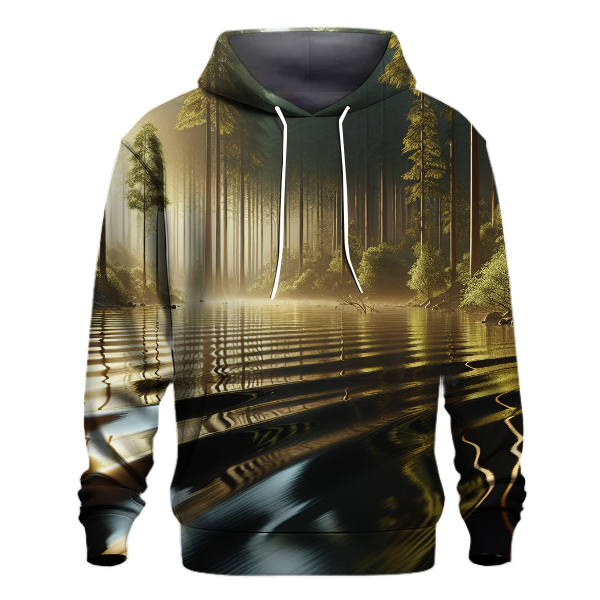 Serene Forest Reflections Hoodie