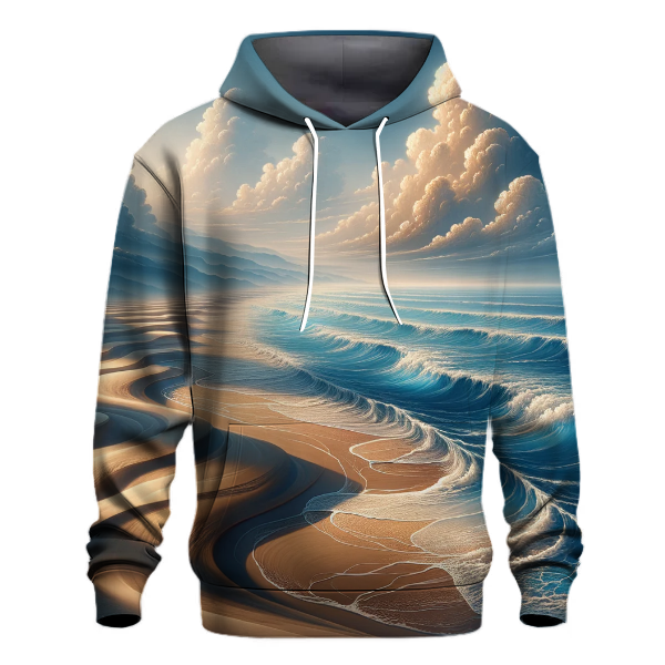 Charming Ocean Waves Hoodie