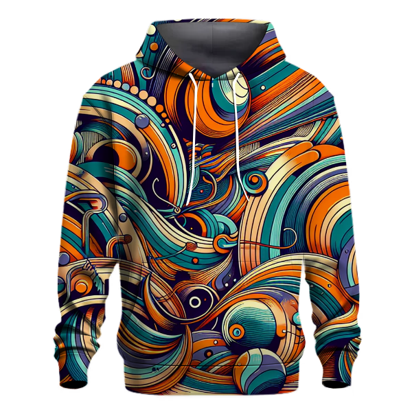 Electric Groove Lines Hoodie