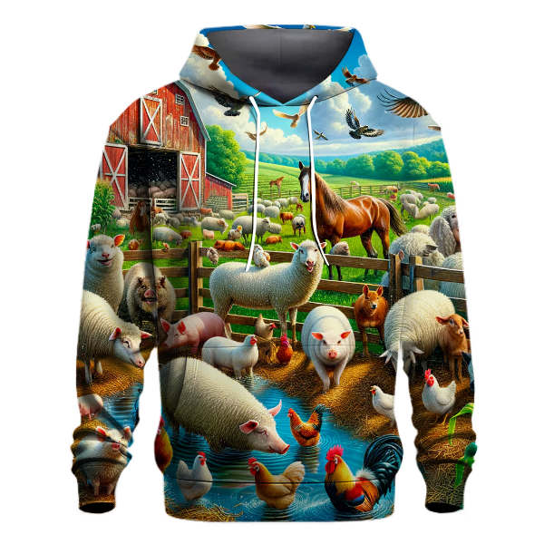 Adorable Farm Friends Hoodie