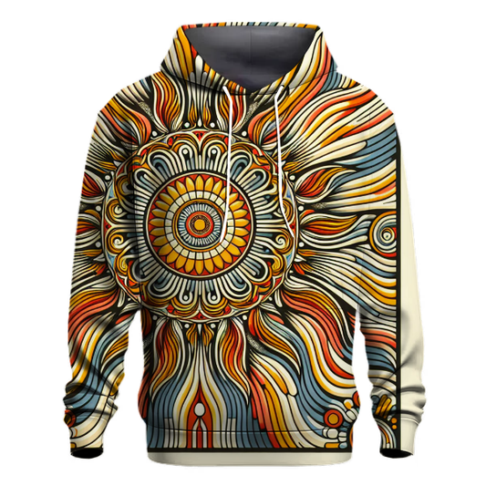 Hippie Sunbeam Mosaic Hoodie