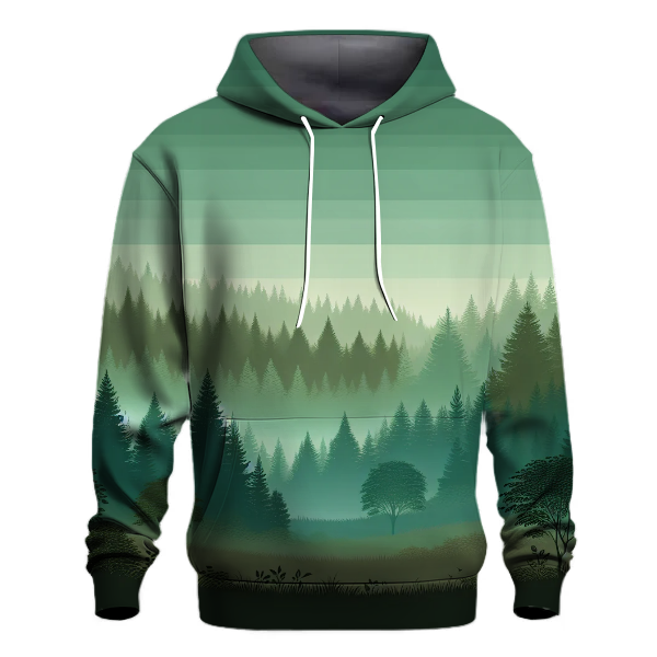 Forest Glade Gradient Hoodie