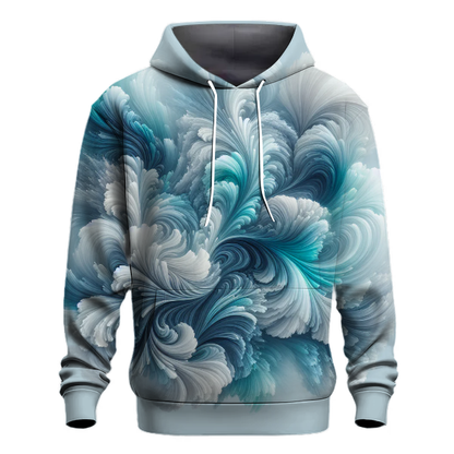 Arctic Aurora Tie-Dye Hoodie