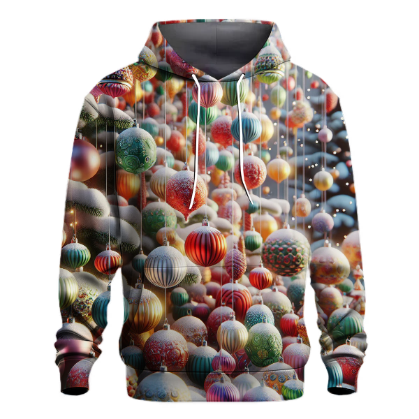 Joyful Christmas Ornaments Hoodie