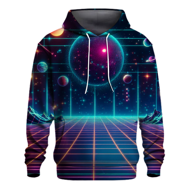 Galactic Synthwave Hoodie