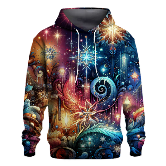 Twinkling Stars and Holiday Wishes Hoodie