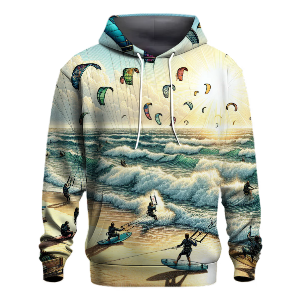 Kite Surfing Adventure Hoodie