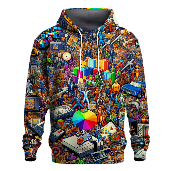 Retro Game Console Dreams Hoodie