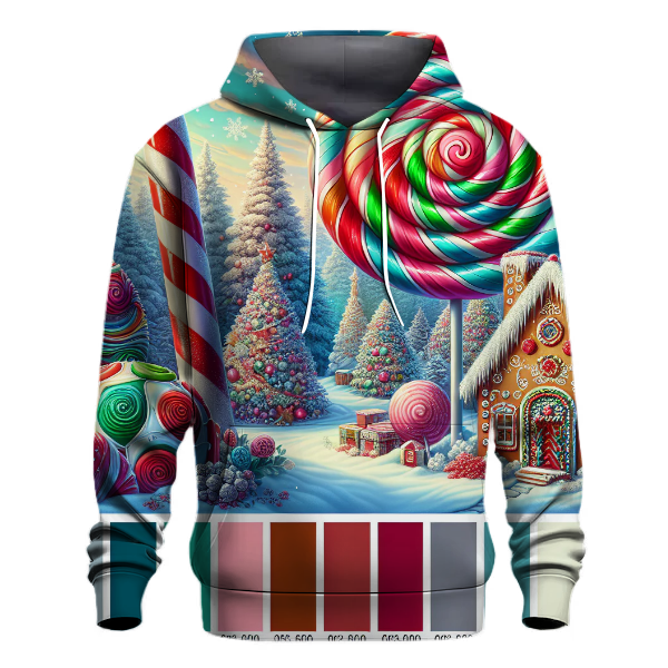 Cheerful Candyland Christmas Hoodie