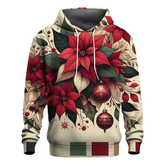 Festive Poinsettia Paradise Hoodie