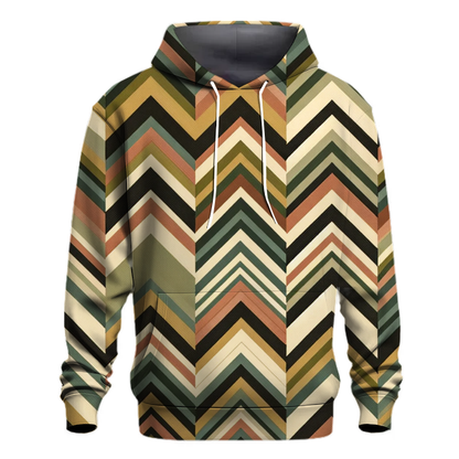 Classic Chevron Stripes Hoodie