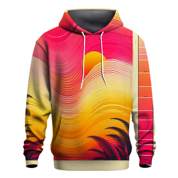 Tropical Sunrise Ombre Hoodie