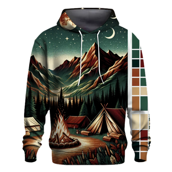 Vintage Campfire Vibes Hoodie