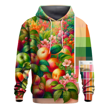 Vibrant Orchard Bloom Hoodie