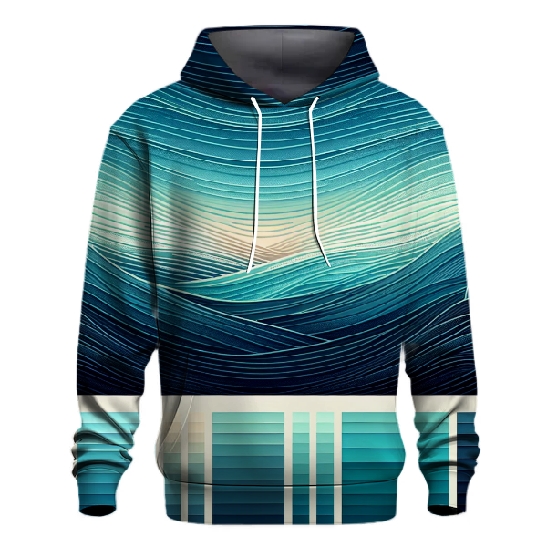 Ocean Tide Wave Hoodie