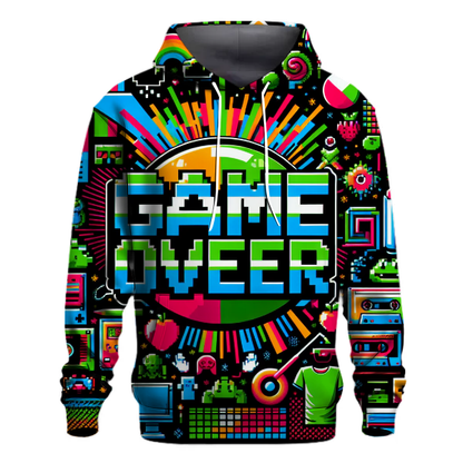 Classic Game Over Hoodie