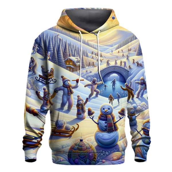 Frosty Friends Winter Fun Hoodie