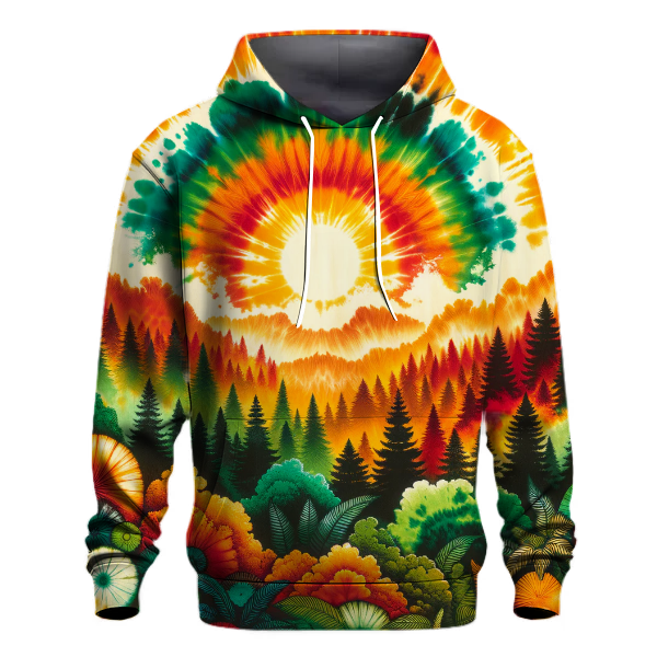 Jungle Sunset Fusion Hoodie