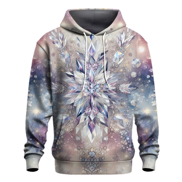 Ethereal Crystal Glow Hoodie