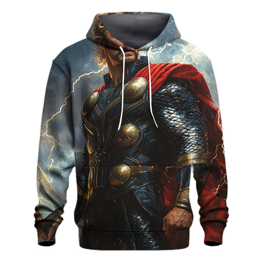 Chris Hemsworth: Thunderous Legacy of the Mighty Thor Hoodie