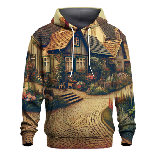 Charming Vintage Village Hoodie