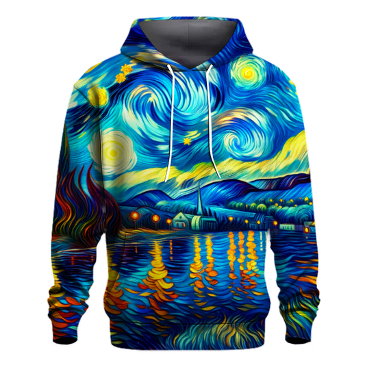 Starry Night Over the Rhone Hoodie