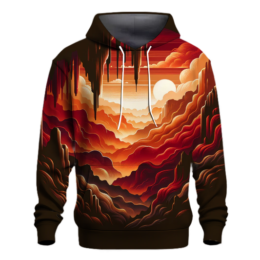 Canyon Sunset Gradient Hoodie