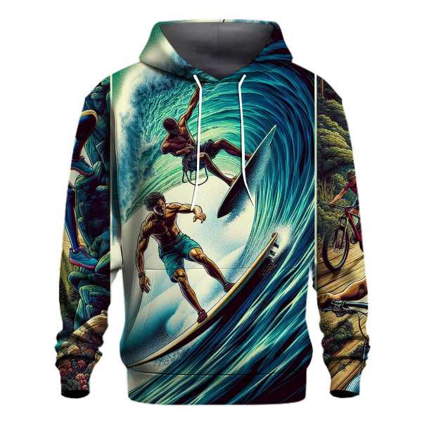 Dynamic Adventure Sports Hoodie