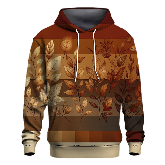 Rustic Autumn Wave Hoodie