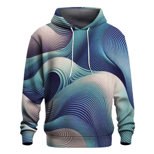 Retro Wave Cascade Hoodie