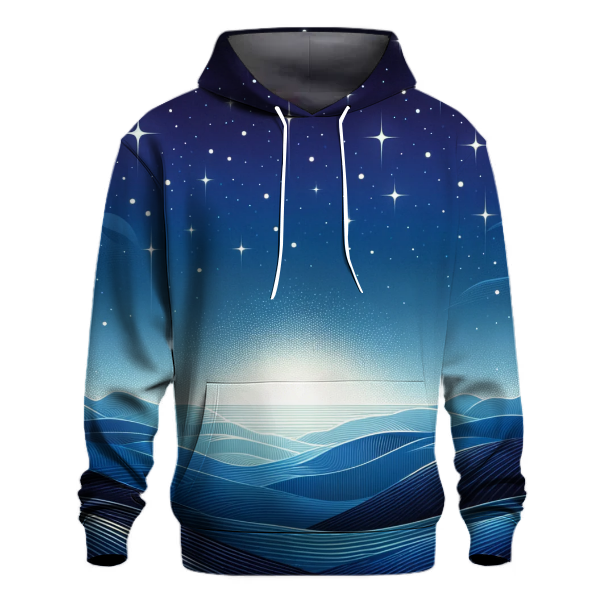 Sapphire Night Gradient Hoodie