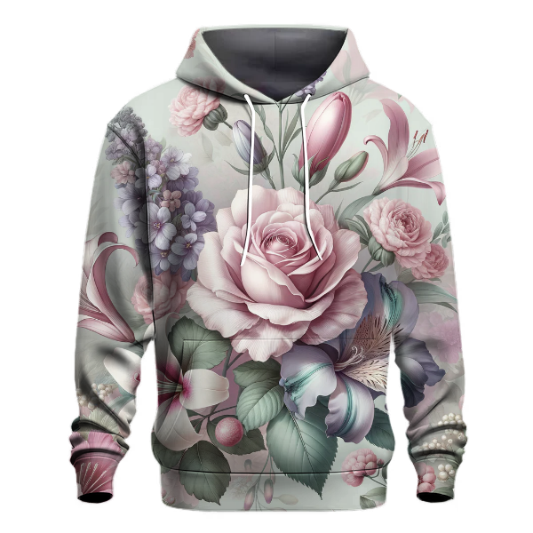 Pastel Floral Fantasy Hoodie