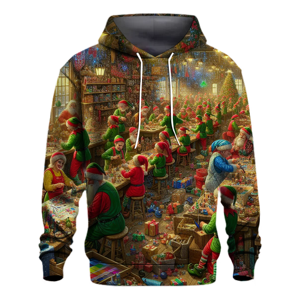 Joyful Elf Workshop Hoodie