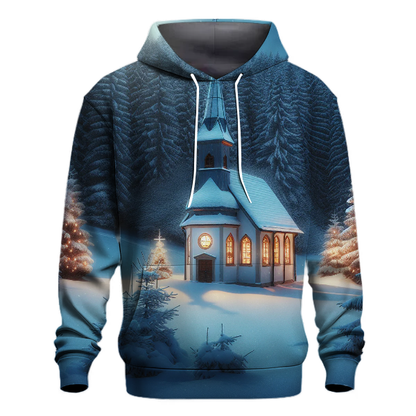 Christmas Candlelit Chapel Hoodie