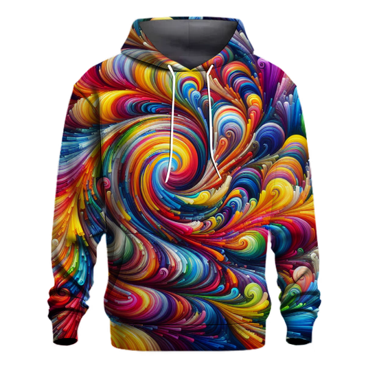 Colorful Rainbow Explosion Hoodie