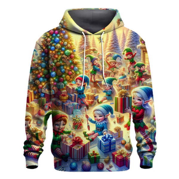 Jolly Elf Mischief Hoodie