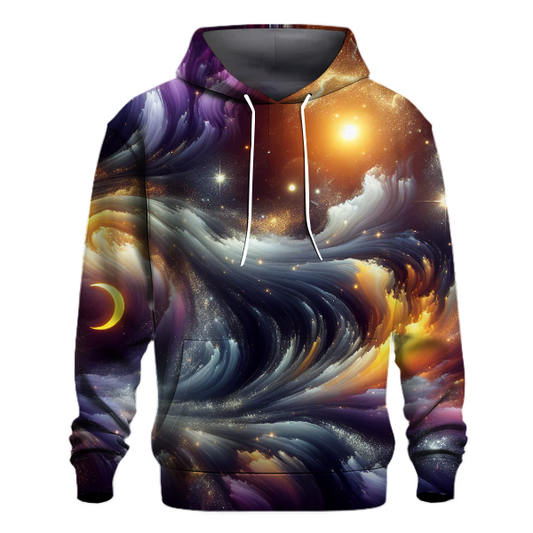 Cosmic Harmony Patterns Hoodie