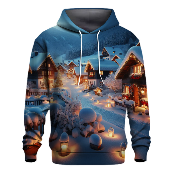 Christmas Village Candlelight Hoodie