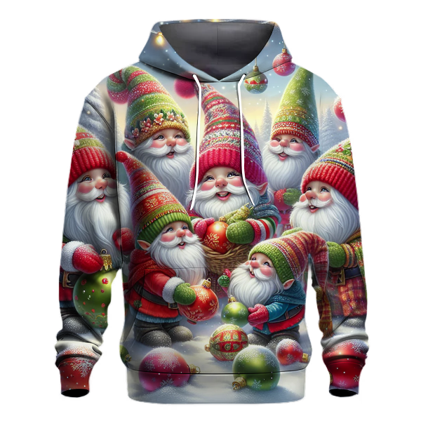 Merry Holiday Gnomes Hoodie