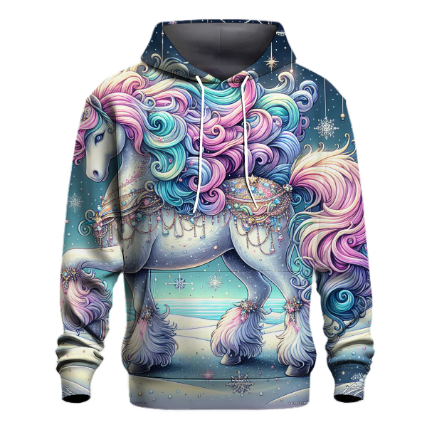 Christmas Unicorn Dreams Hoodie