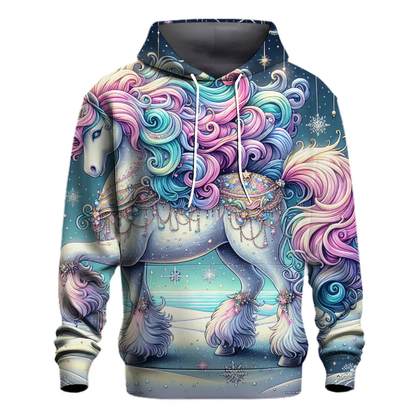 Christmas Unicorn Dreams Hoodie