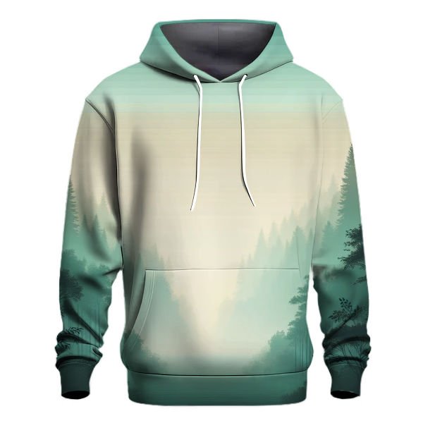 Ethereal Forest Mist Hoodie Custom Hoodies