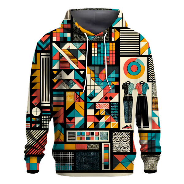 Geometric Glamour Hoodie