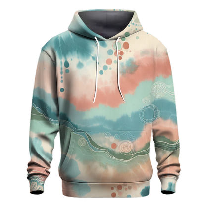 Seaside Reverie Tie-Dye Hoodie