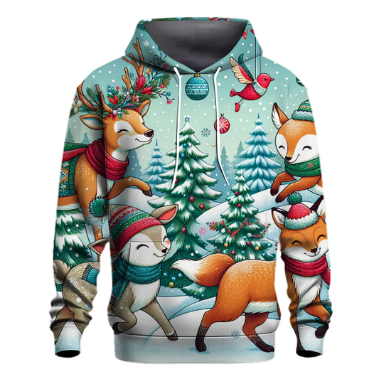 Whimsical Christmas Adventure Hoodie